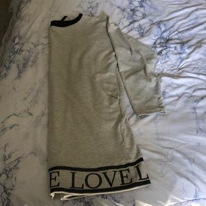 Oversized Sweater dress